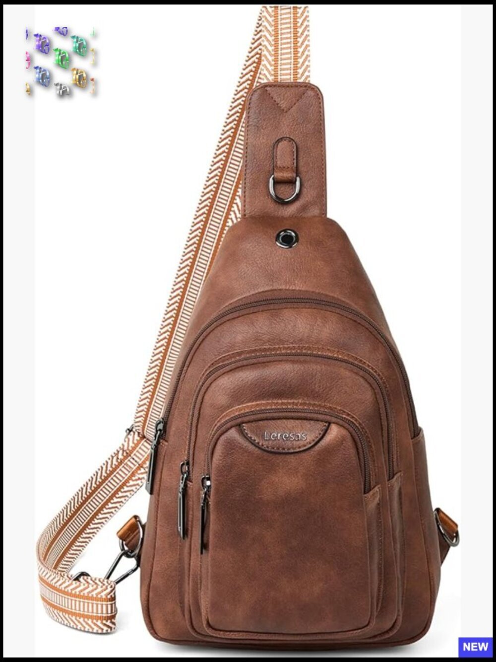 10L Crossbody Sling Bag Anti Theft Travel Fanny Pack Adjustable Shoulder Strap